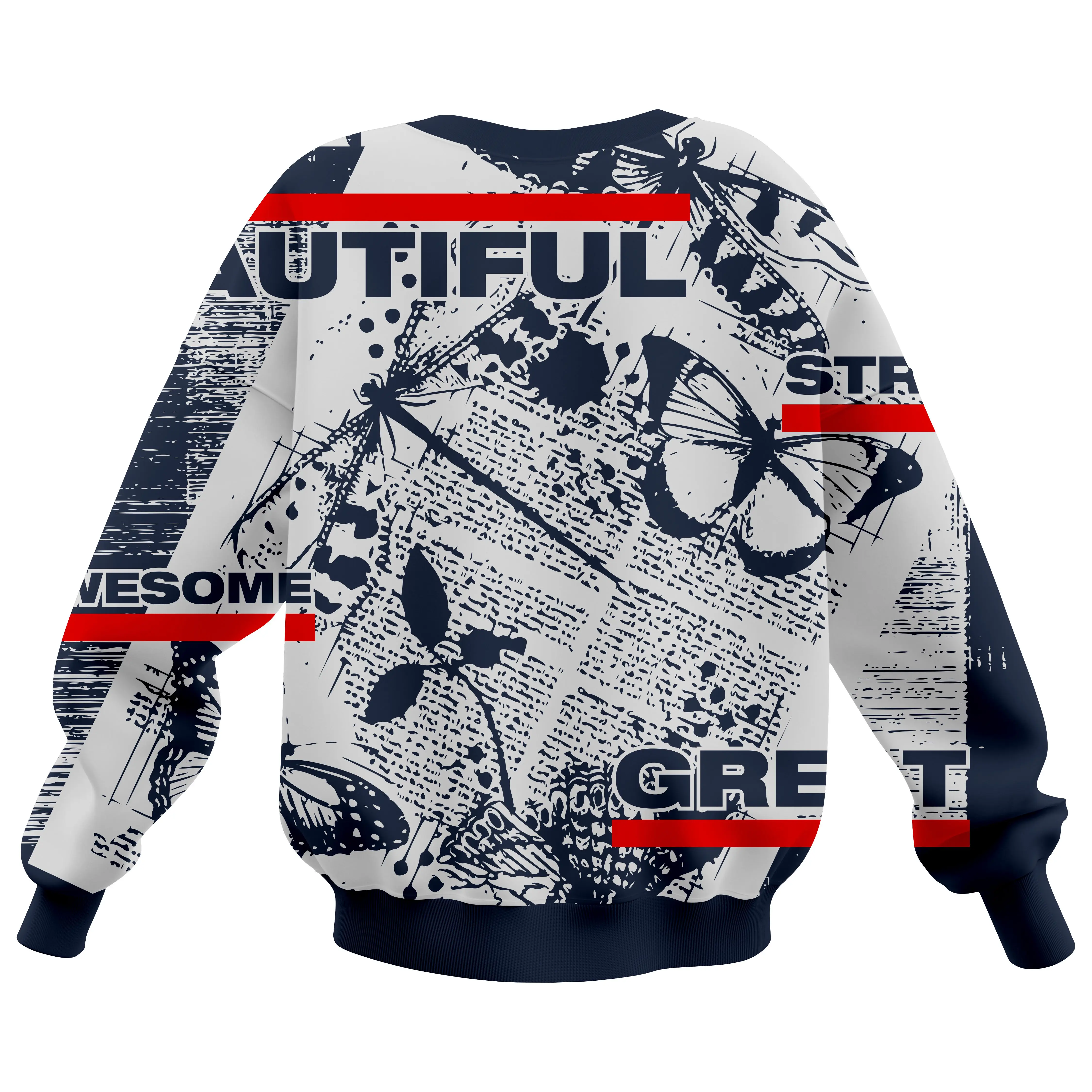 2024 New Arrival Polyester Spandex cotton Fabric Sublimation Printing Long Sleeve Hoodie Sweatshirts For Women Custom Log