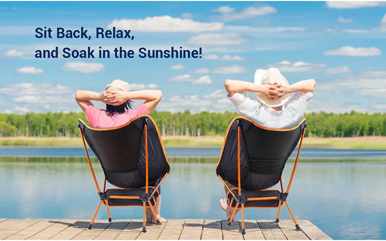 Лидер продаж, складной туристический стул для отдыха на открытом воздухе, портативные туристические легкие стулья высокого качества для кемпинга