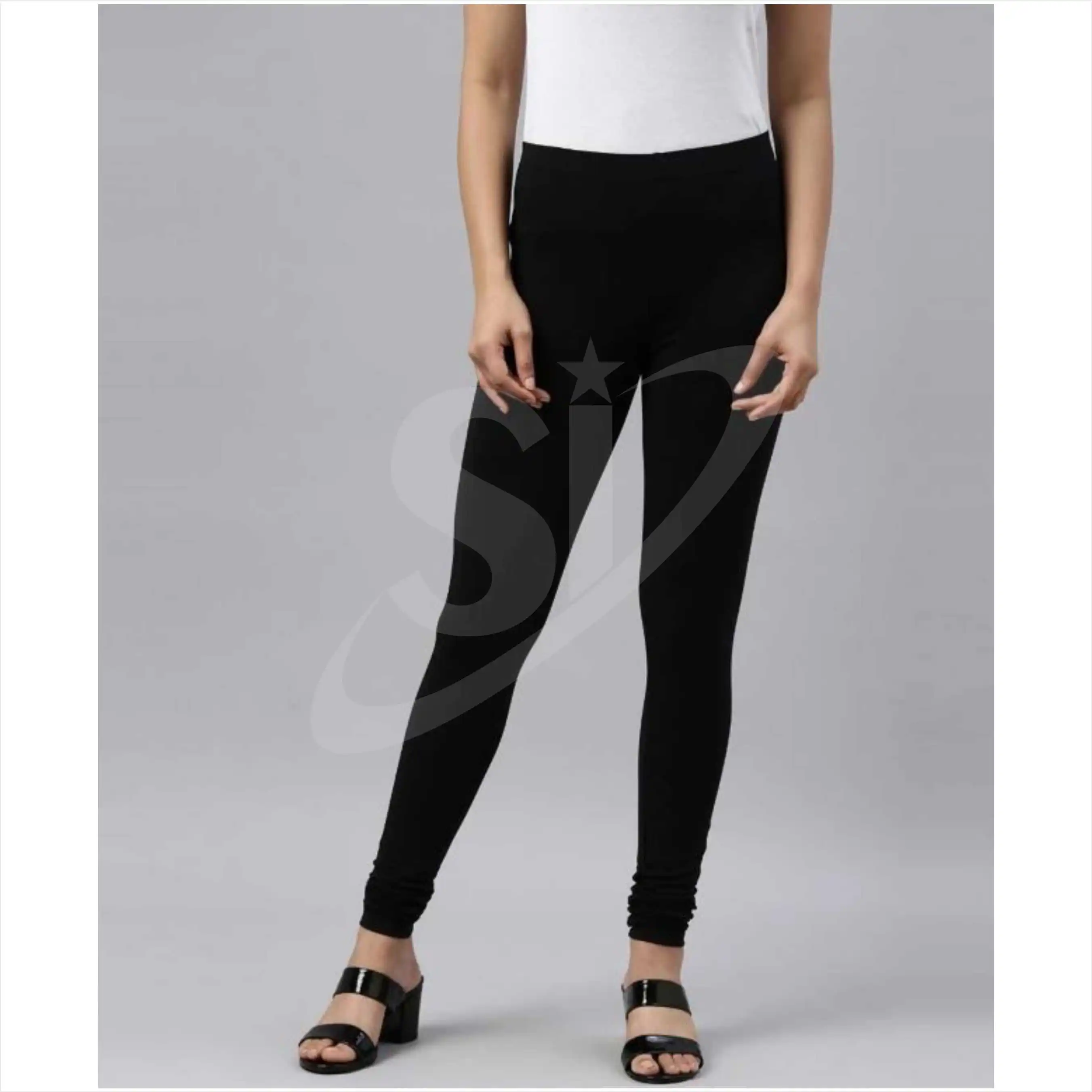 Hot Style Women Summer Leggings Red Solid Color Black Slim Leggings Tight Legging For Women