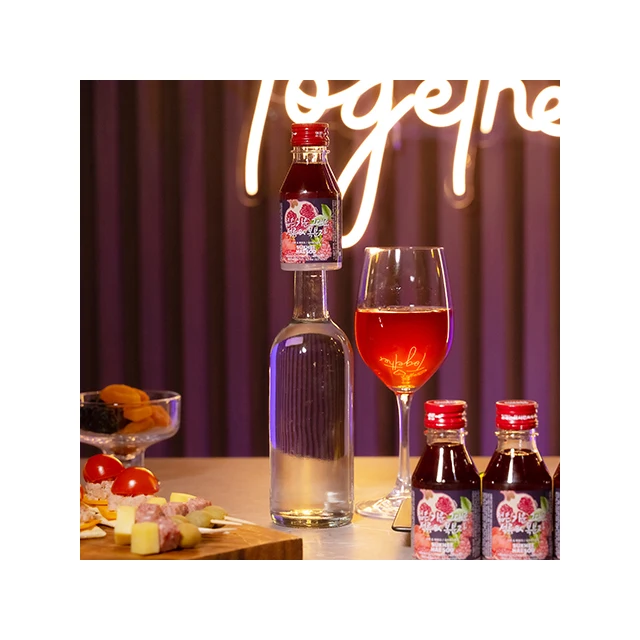 Quickly Dissolves Alcohol Fruity Sweet Liquor Pomegranate & Raspberry Soju Cocktail Healty Drinks Friends Party SUKHEE HAESOO
