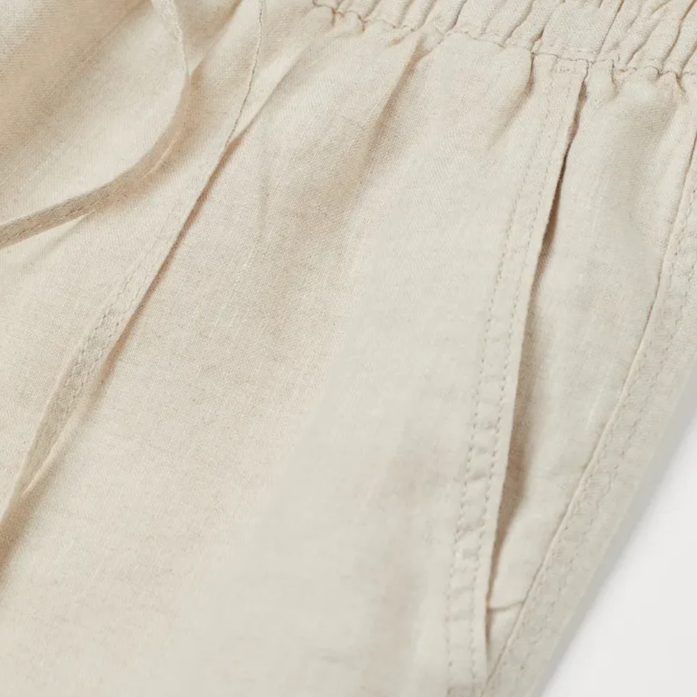 Custom Linen Suit With Trousers Of Ladies Wide Leg Trouser Women Made by pakistan