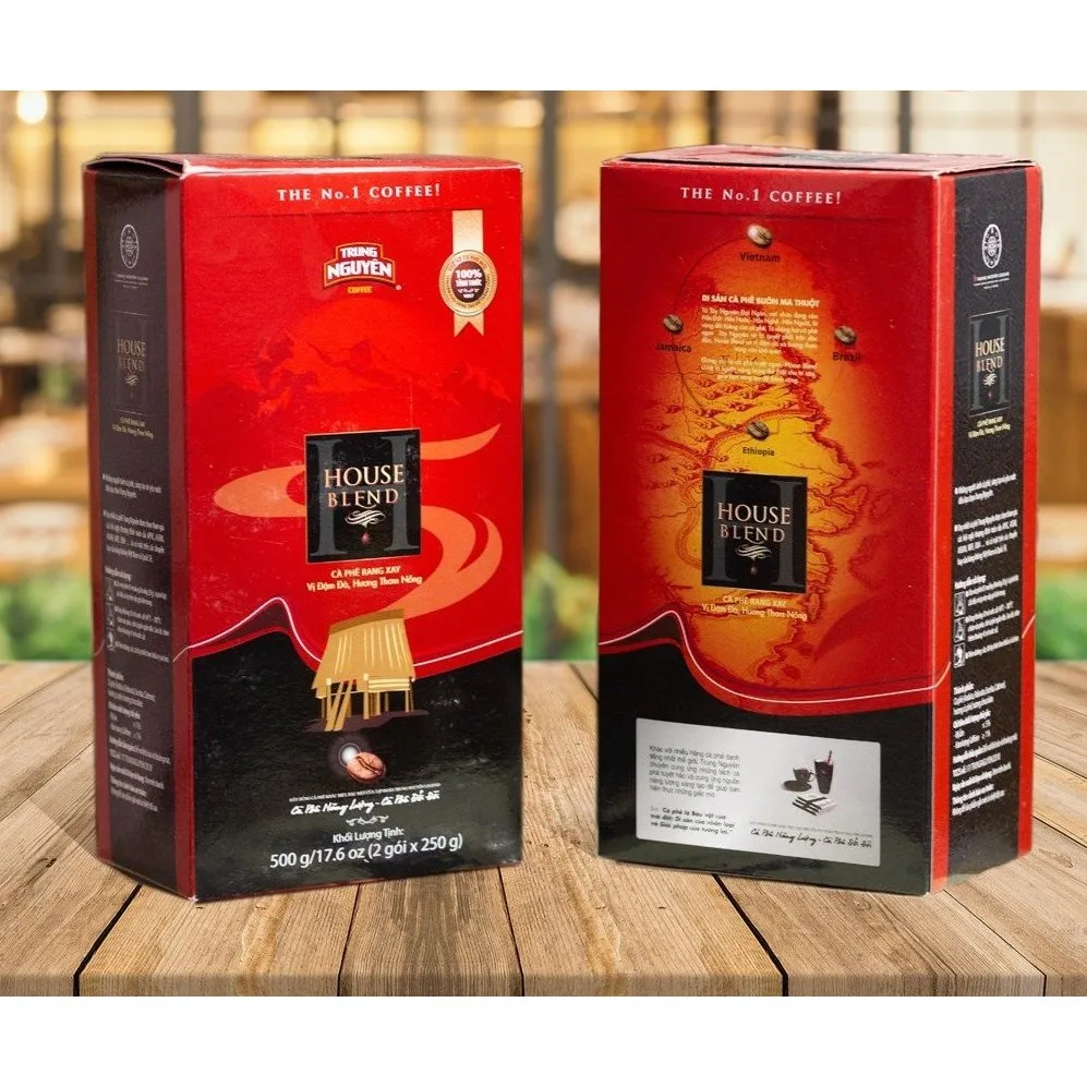 Trung Nguyen House Blend Coffee Roasted and Blended 500gr
