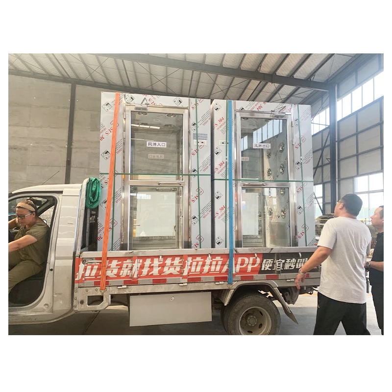 Factory Supply  Automatic Stainless Steel Air Shower