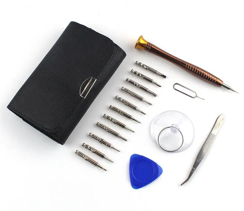 Hot selling mobile phone maintenance tools mini detach small 2.0mm cross plum screwdriver set