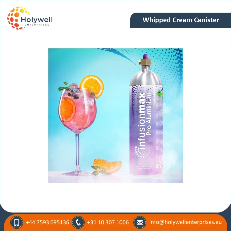 World Wide Supply Highest Quality 680g InfusionMax Pro Whipped Cream Charger Canister at Lowest Price