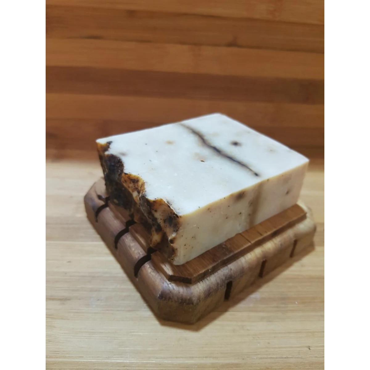 Handmade Teak Wood Soap Holder and Dish in Solid Wood Finished for Customized Bathroom and Kitchen Organization