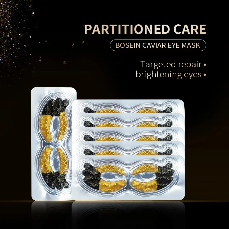 Factory Wholesale OEM Moisturizing Nourishing Firming Anti-Wrinkle 24k Gold Remove Dark Circles Butterfly-shaped Gel Eye Mask