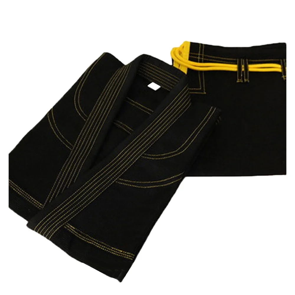 Custom Made Jiu Jitsu Uniform Gi BJJ Brazilian Black Kimono Uniform