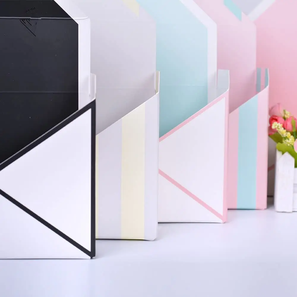 TH CB-024 Italia Latest Design Florist Bouquet Packaging Gift Box Envelop Carton Paper Boxes