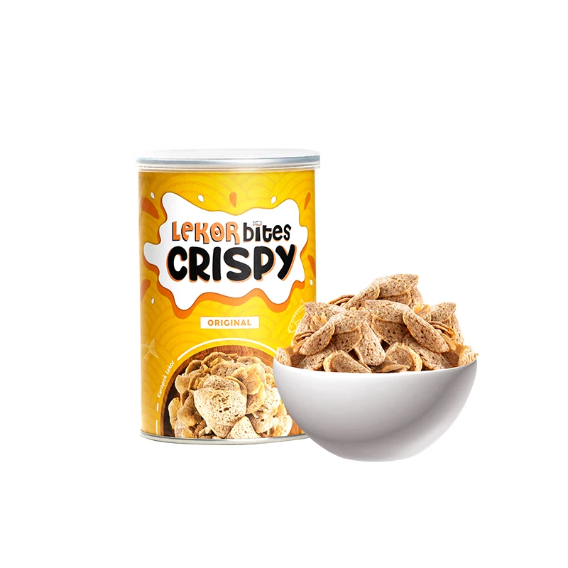Malaysia Hot Selling Lekor Bites Crispy 55g Original Flavor Perfect For A Delicious Snacks Anytime Anywhere
