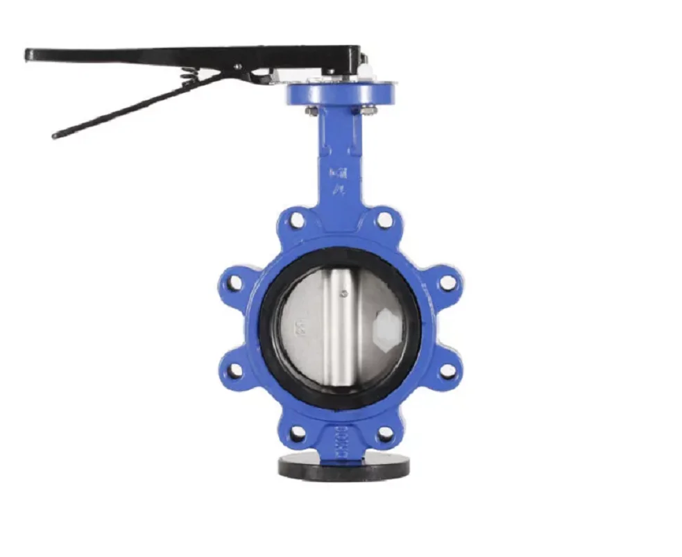 Professional Manufacturer Cast Iron EPDM Molding Wafer Type Butterfly Valve For Hot and Cold Domestic Water