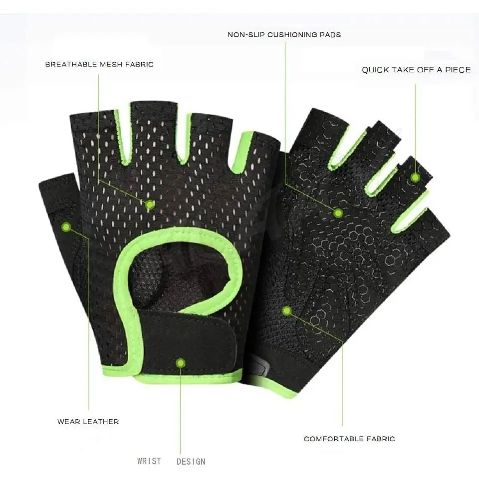 GAF Weightlifting Workout Gym Gloves Men And Women Wholesale Price Gym Gloves Adjustable Training Fitness Gloves Customized Logo