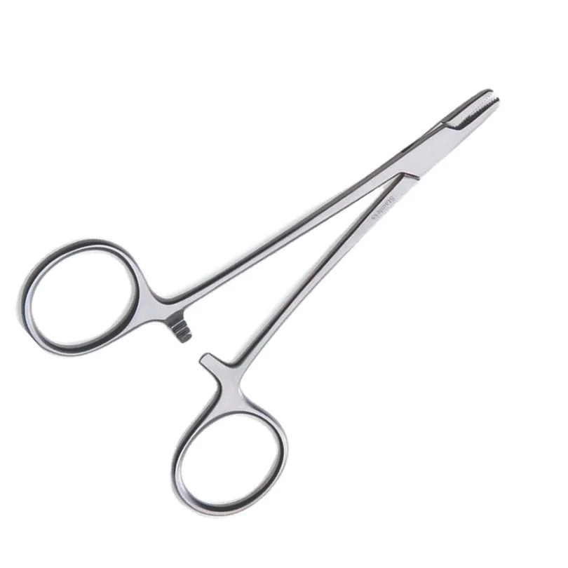 Dental Needle Holder Pliers Head Length German Reusable Stainless Steel Orthodontic Instrument