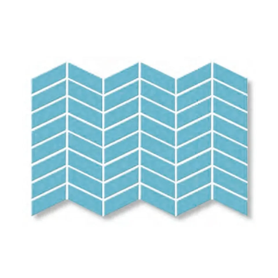 New Stock Fishbone White Parallelogram Glazed Porcelain Herringbone Wall Decorationtiles Kitchen Backsplash Bathroom Mosaic Tile