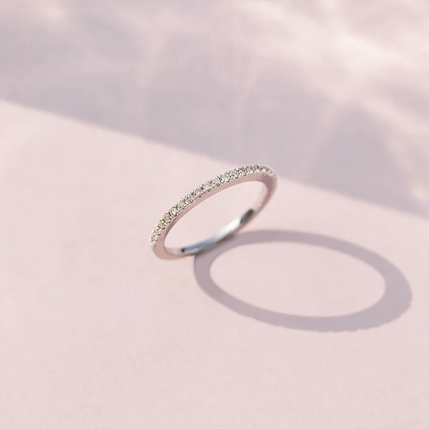 High Quality Luxury Famous Brand Designers Jewelry Band Ring with diamonds 10k 14k 18k Gold Band Shape Ring Fashion Jewelry