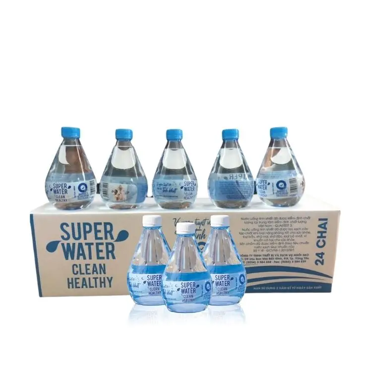Дешевая минеральная вода, горячая Распродажа, чистая для питья, нейлоновые мешки и картонные коробки, внешний вьетнамский производитель