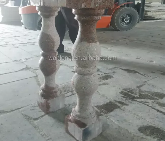 Wanlong Stone PLC CNC Column Ball Vase Baluster Balustrade Profiling Cutting Machine