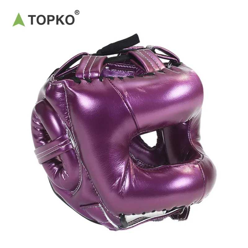 Высококачественные боксерские шлемы TOPKO аксессуары для занятий боксом защита головы взрослых детей защитная головка