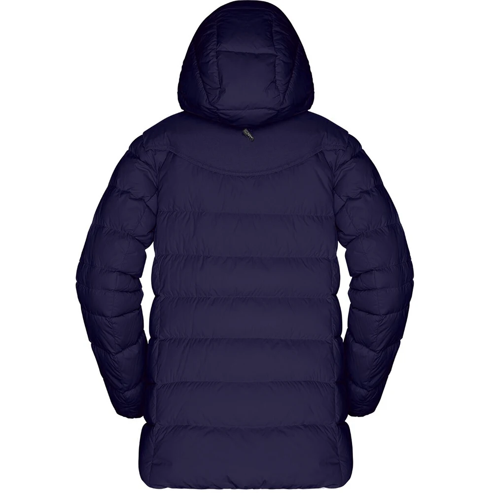 2025 Ladies Oversize Winter Coat Quilted Padded Jacket Custom Windbreaker Woman Navy Blue Long Bubble Coats Plus Size OEM
