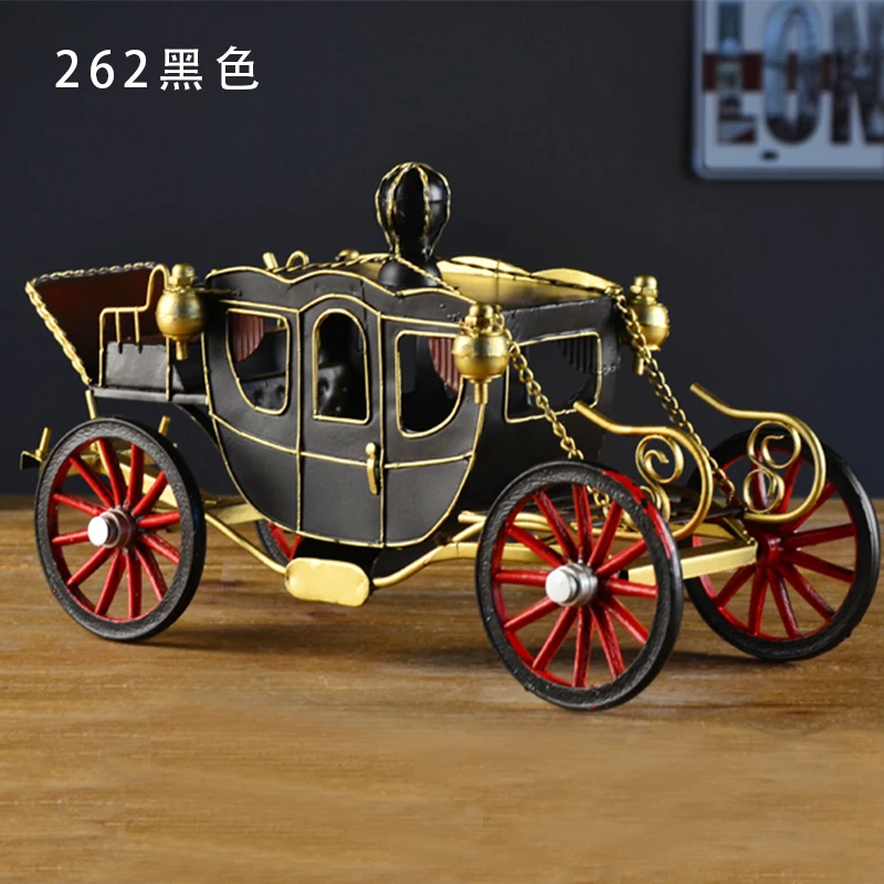 OEM Horse Drawn Carriage Model Customized Fairy Tale Princess Sightseeing Cart Wagon