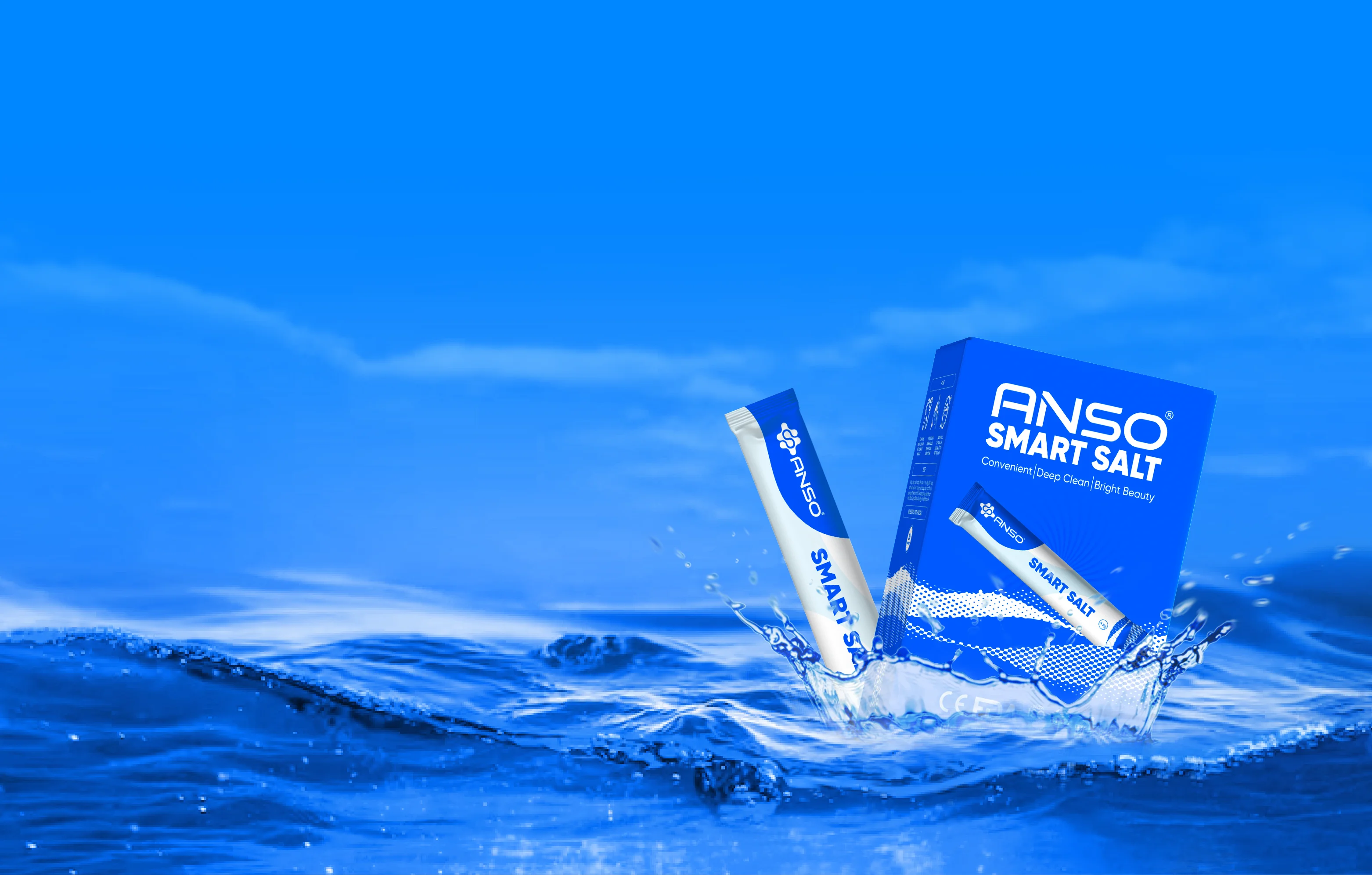 Standard Version ANSO New Product Medical Salt 4.5g  New Product Wholesale Medical Salt Manufacturer