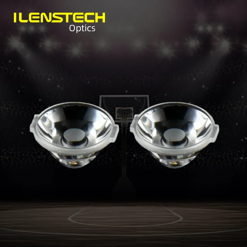 ilenstech 13mm mini led lens 10 degree 3030 optical secondary lens for torch light