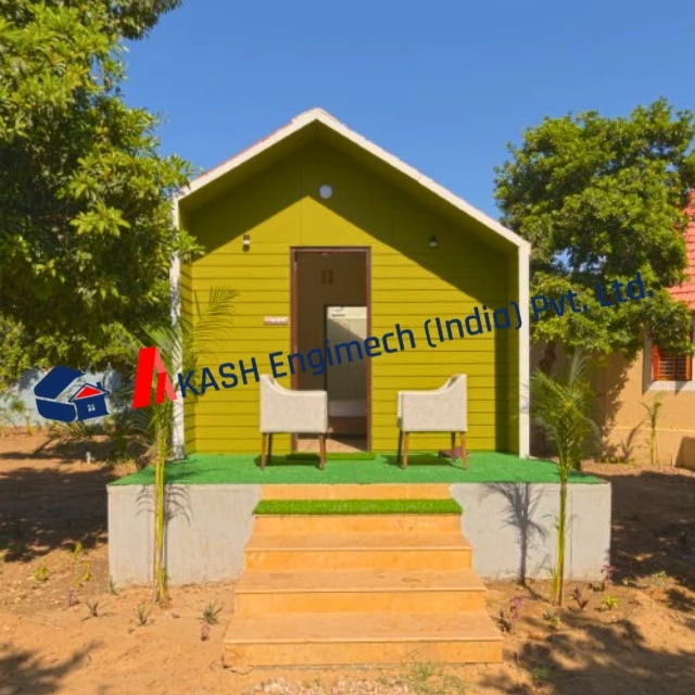 Indulge in the epitome of luxury with our Container Hotel, where modern design meets unparalleled comfort