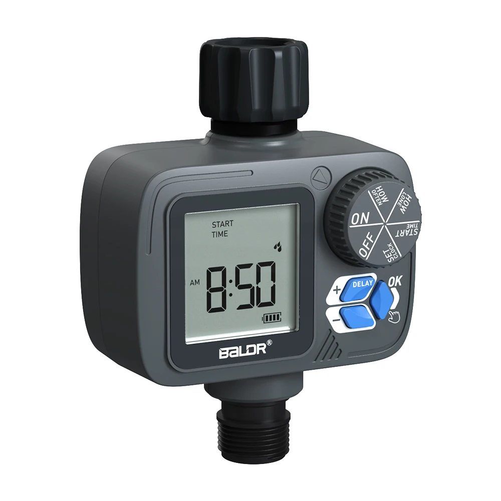 BALDR  Automatic Digital  Water Timer Hose Timer Controller for Home Garden Irrigation  System with LCD display
