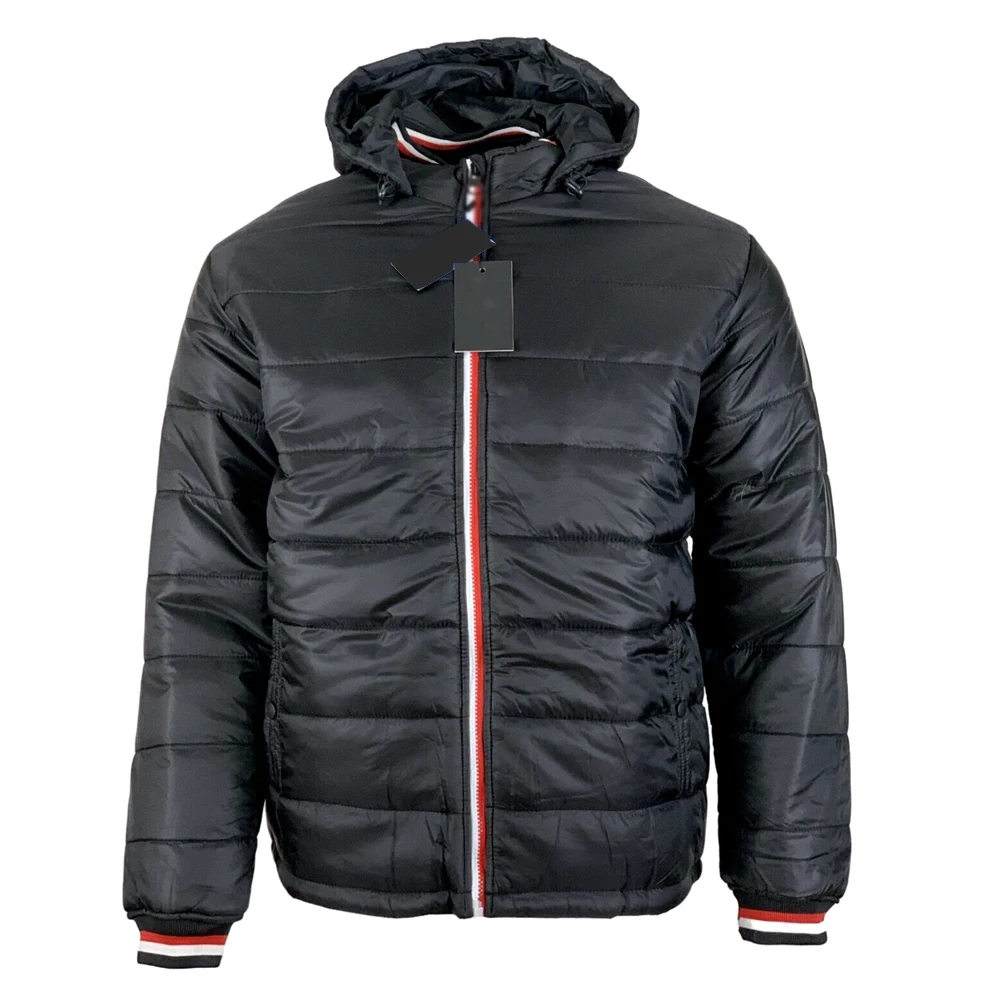Wholesale Customized Men Stand Collar Winter Waterproof Padded Bubble Puffer Jacket Quilted Outdoor Puffer Jacket For Men
