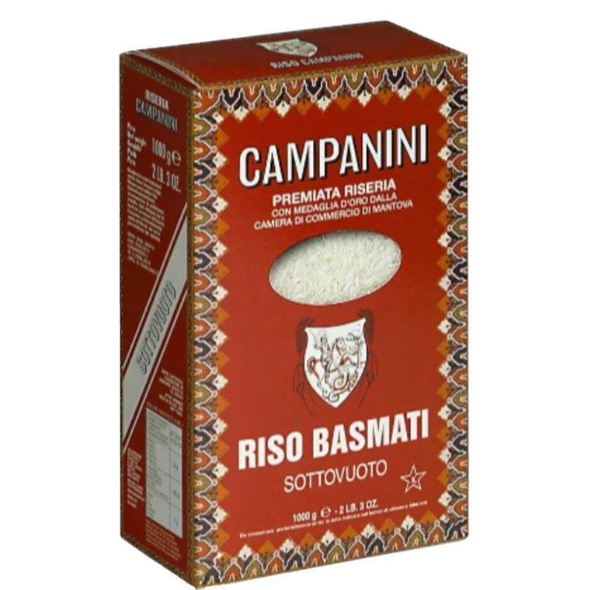Высококачественный Итальянский вакуумный упакованный рис басмати 1 кг для