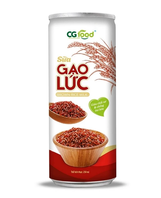 Manufacturer Premium Quality Vietnam Soft Dink 250 ml Brown Rice Milk Top Selling With Organic Brown Rice (11000004285274)
