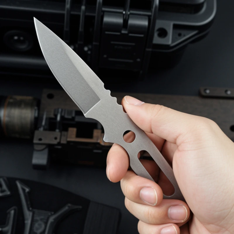 Fixed Blade Knife Abs Handle 12c27 Blade Outdoor Utility Knife Hunting Survival Outdoor Knife With Sheath