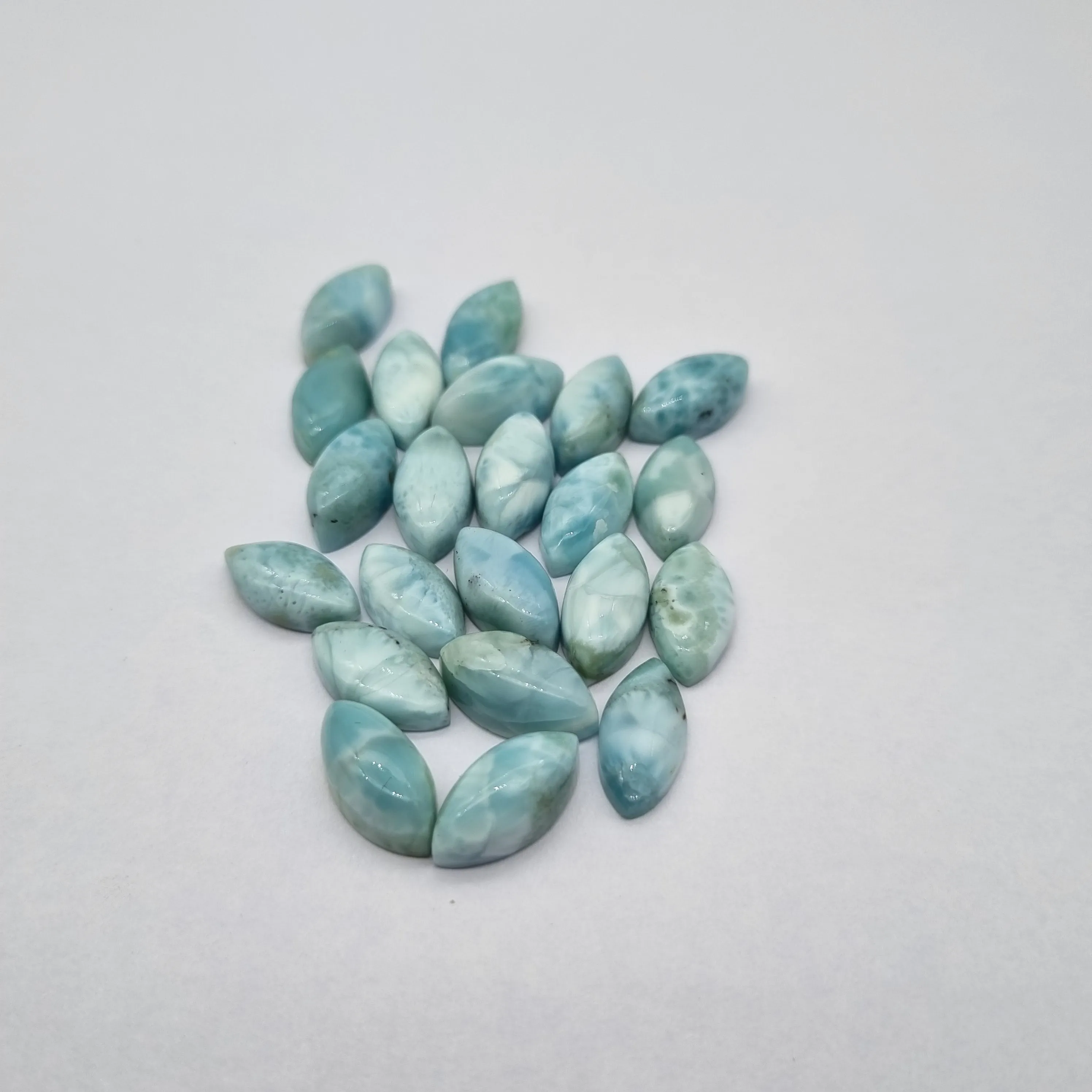 Larimar Stone Calibrated Sizes In Wholesale At Best Price Direct By Manufacturer Larimar of Dominician Republic