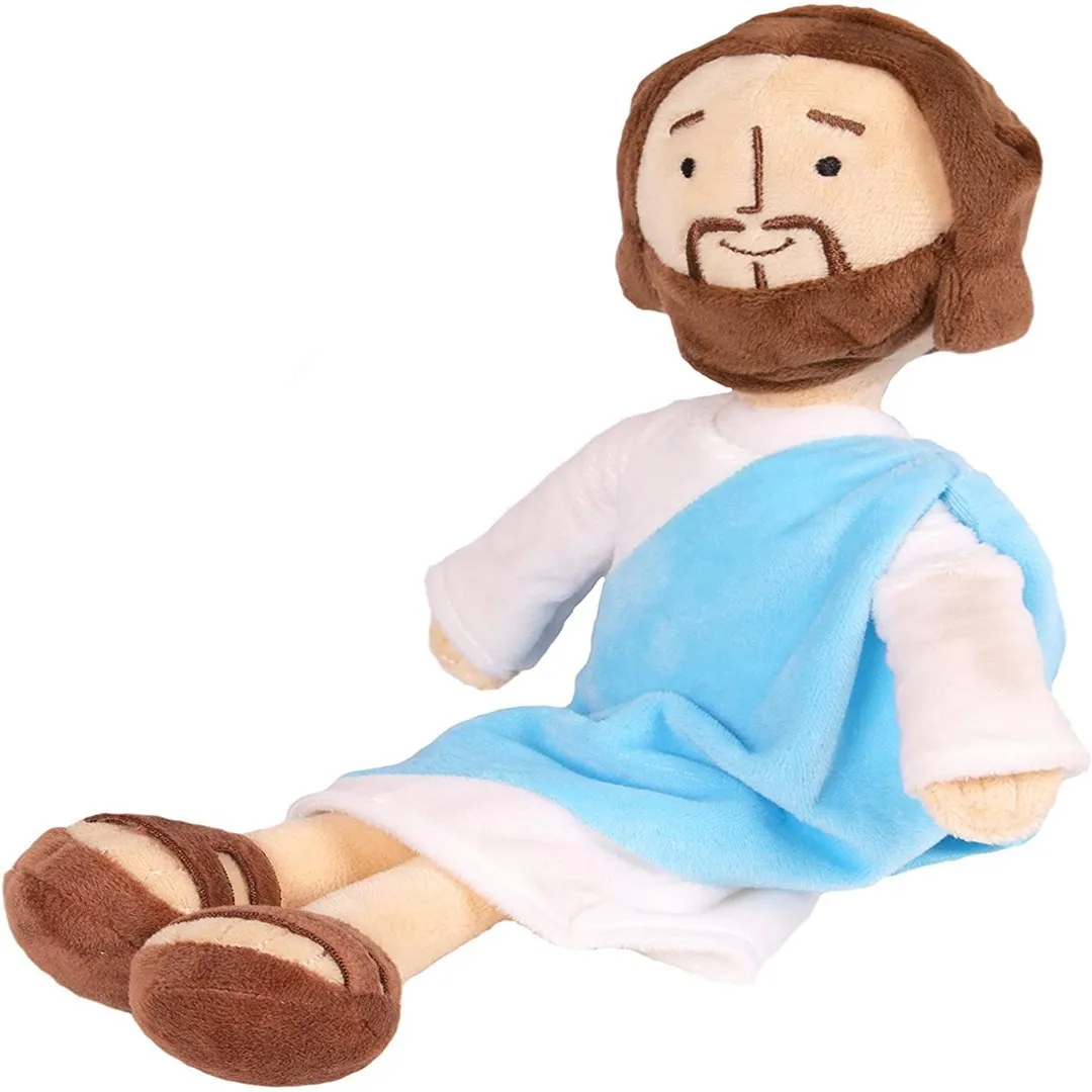 Ester Christian Gifts Religious Soft 30cm Jesus Savior Virgin Mary Plush Toy For Children