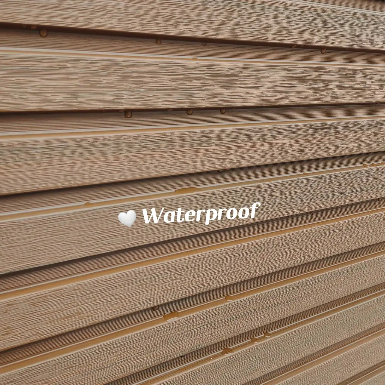 Easy Installation Decorative Fencing  High-Quality Outdoor WPC Privacy Fence  Co-extrusion Wood Plastic Fence Panel