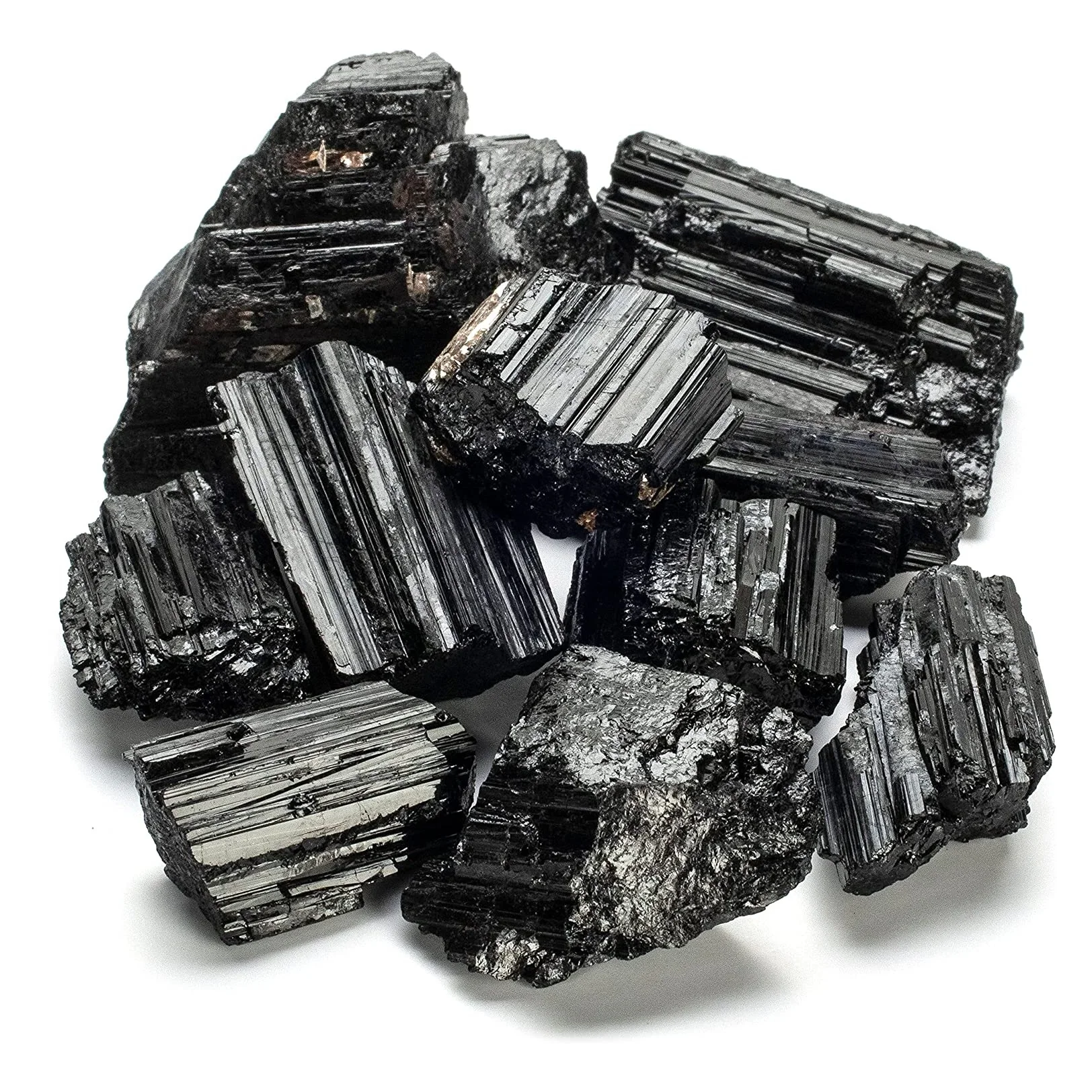 rough black tourmaline stone Raw stone rough for natural Un polished rough reiki healing crystal gemstone crystal  Wholesaler