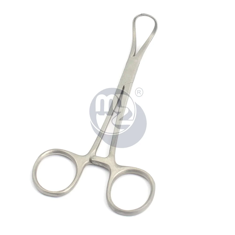 Stainless Steel 14 cm Towel Clamps Curved Bone Reduction Forceps Orthopedic Locking Pliers Veterinary Instrument