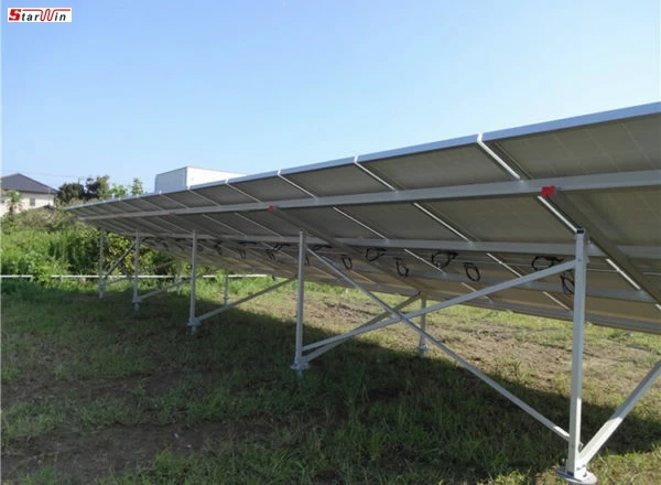Low Factory Price Ground Aluminium Solar Mounting l & z System N Type Ground Solar Bracket
