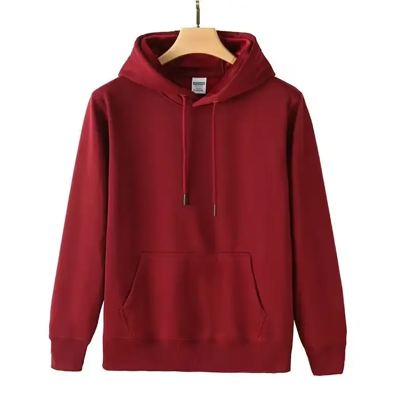 Wholesale High Quality Plain Blank Printed Crew Neck Sports Oversized Hoodie Man Custom Crewneck Sweatshirt for men
