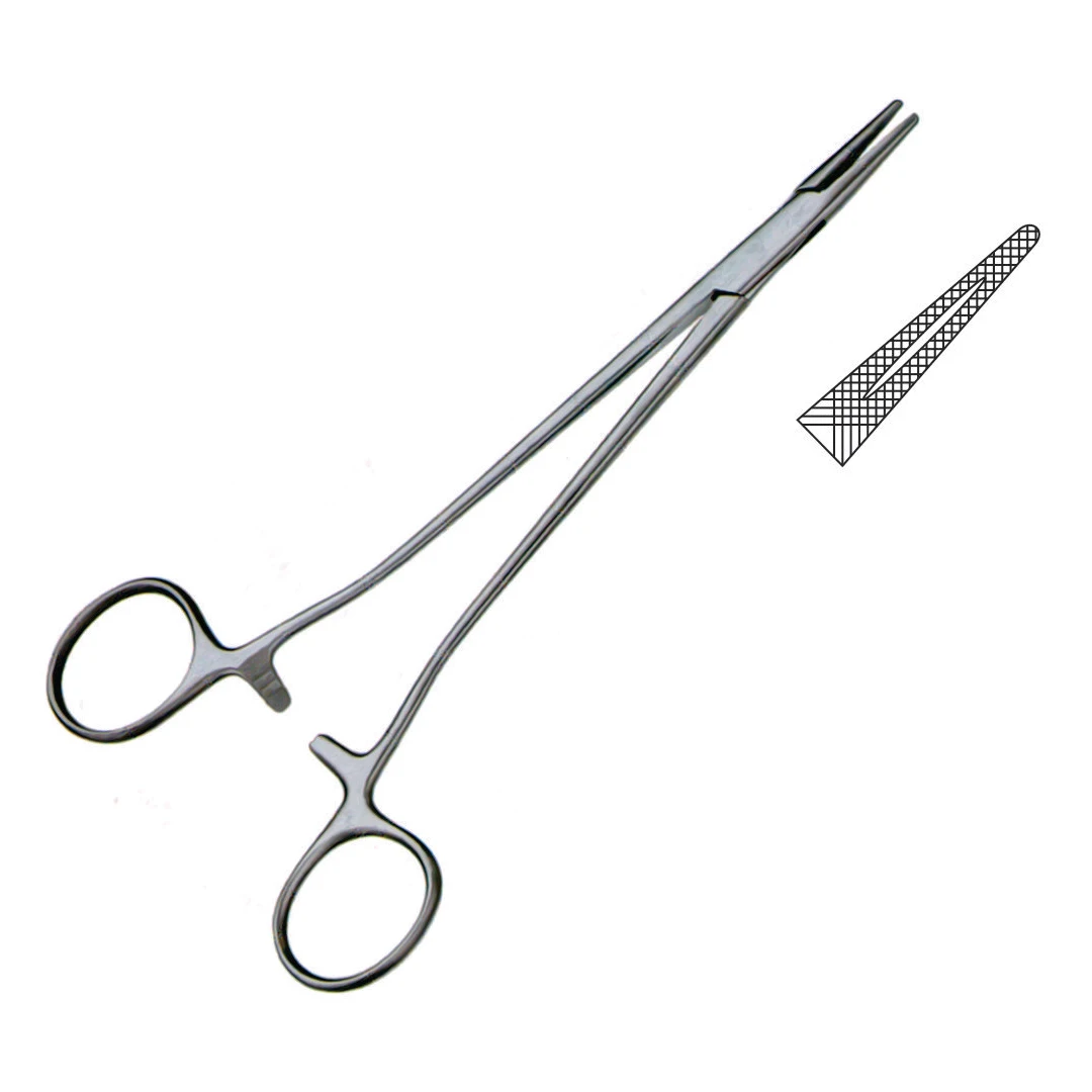 High Quality DERF CONVERSE Needle Holder Stainless Steel Surgical Instruments 12.5 cm by Volgocare Internatioanal