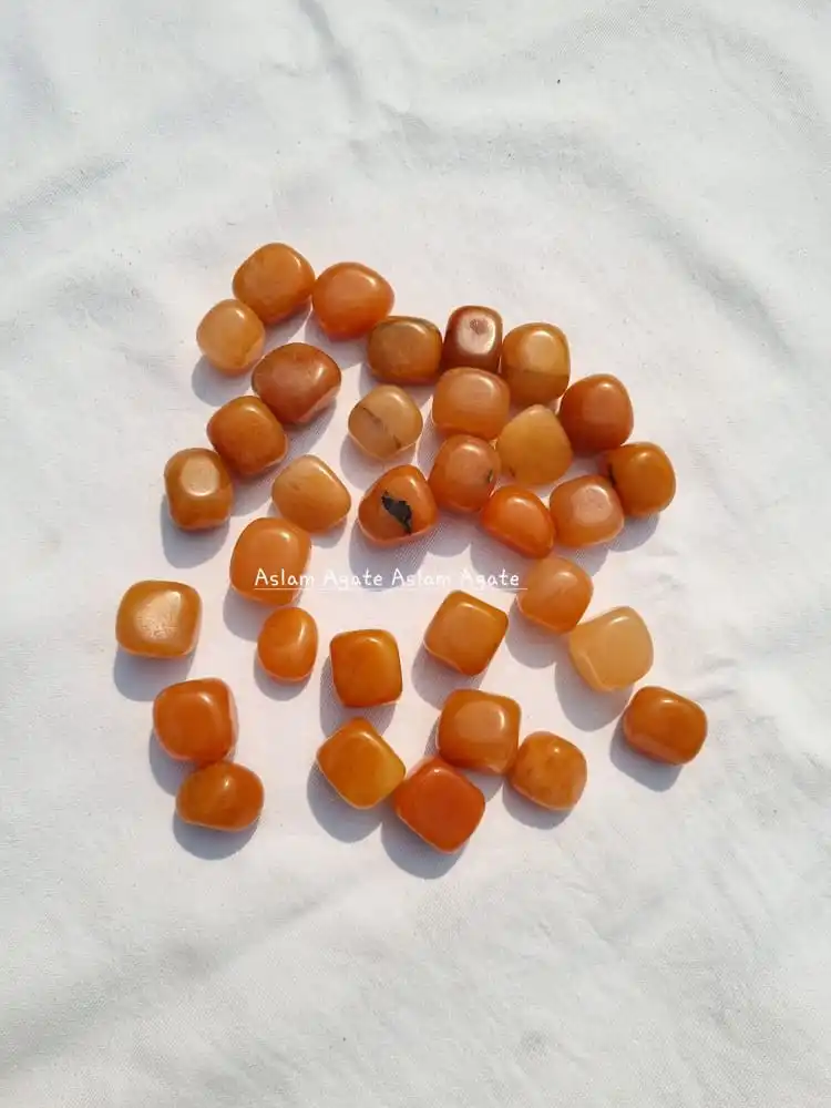 Hot Sale High Quality Natural  Pink  Aventurine Tumbled Stones Healing Tumbled Stone For Meditation And Decoration