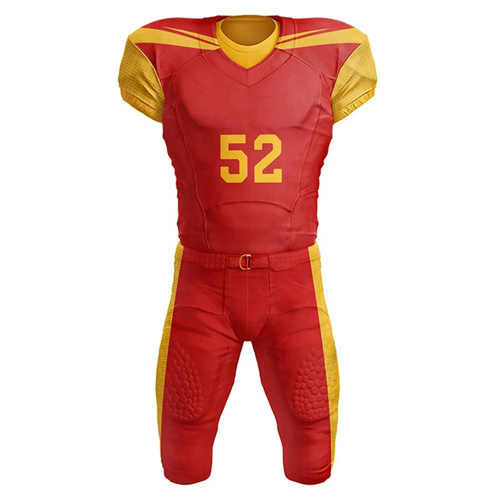 Comfortable American Football Uniform Sports Wear Custom American Football Uniform for Online Sale