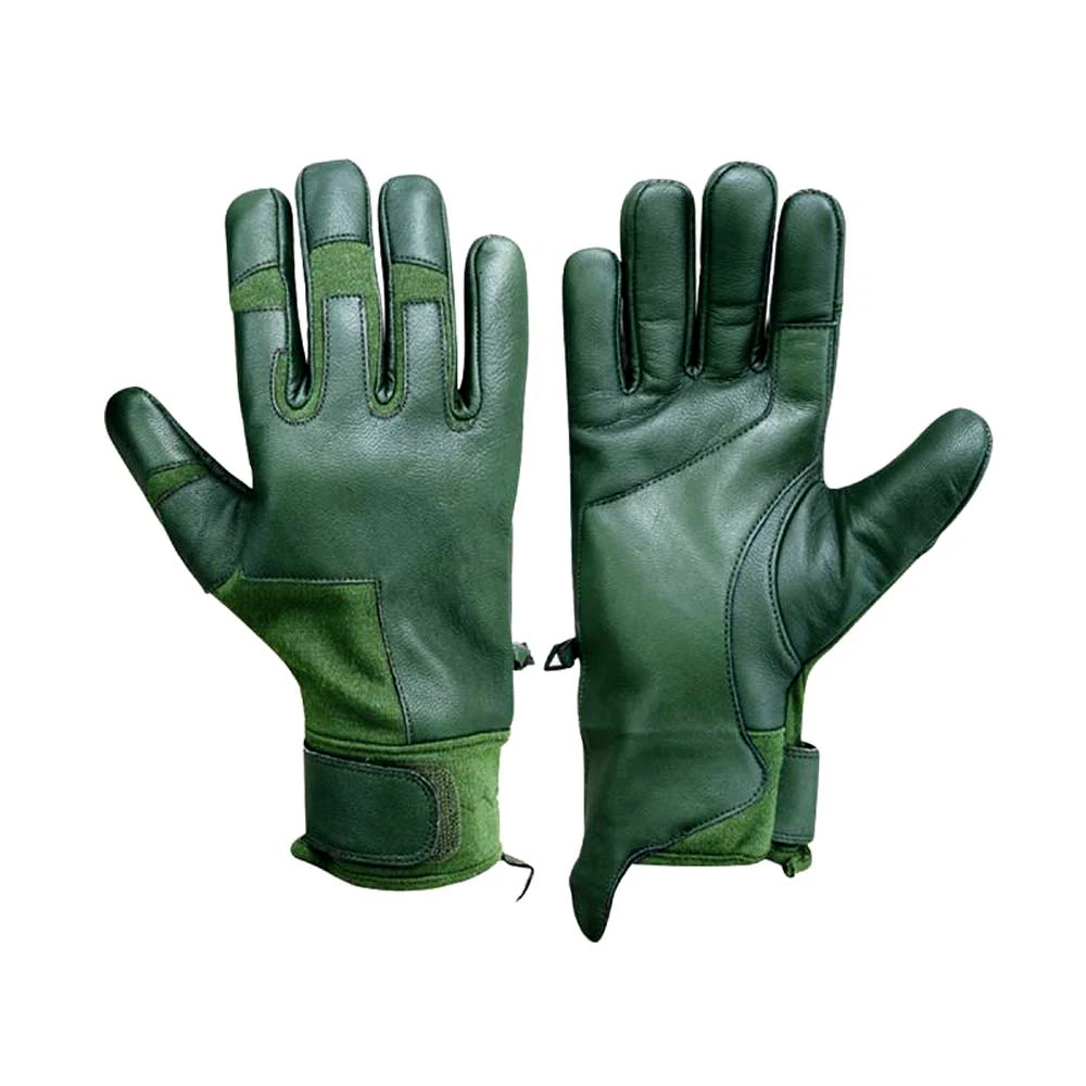 Flight Gloves Nomex for Aire Force Safety Leather Pilot Gloves Guantes De Piloto Nomex