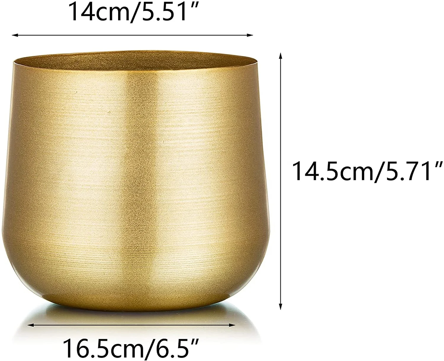 Set Of 2 Nice And Simple Style Metal Flower Vases For Home Decoration Table Accents Hotel Decorative