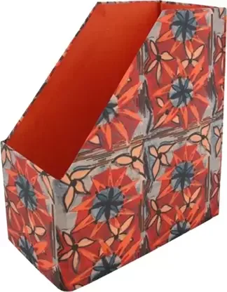 Craft 1 Compartments MDF Magazine Holder  (Multicolor) Single Compartment Table Top Magazine Holder