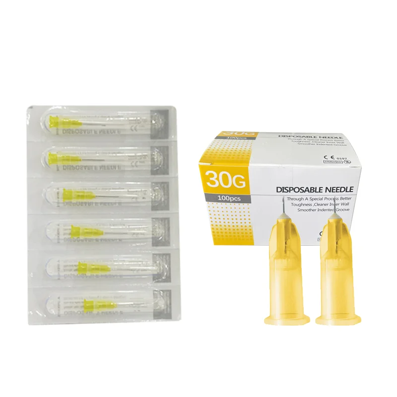 Disposable medical facial injection 30g 4mm meso needle best mesotherapy needles for meso therapy