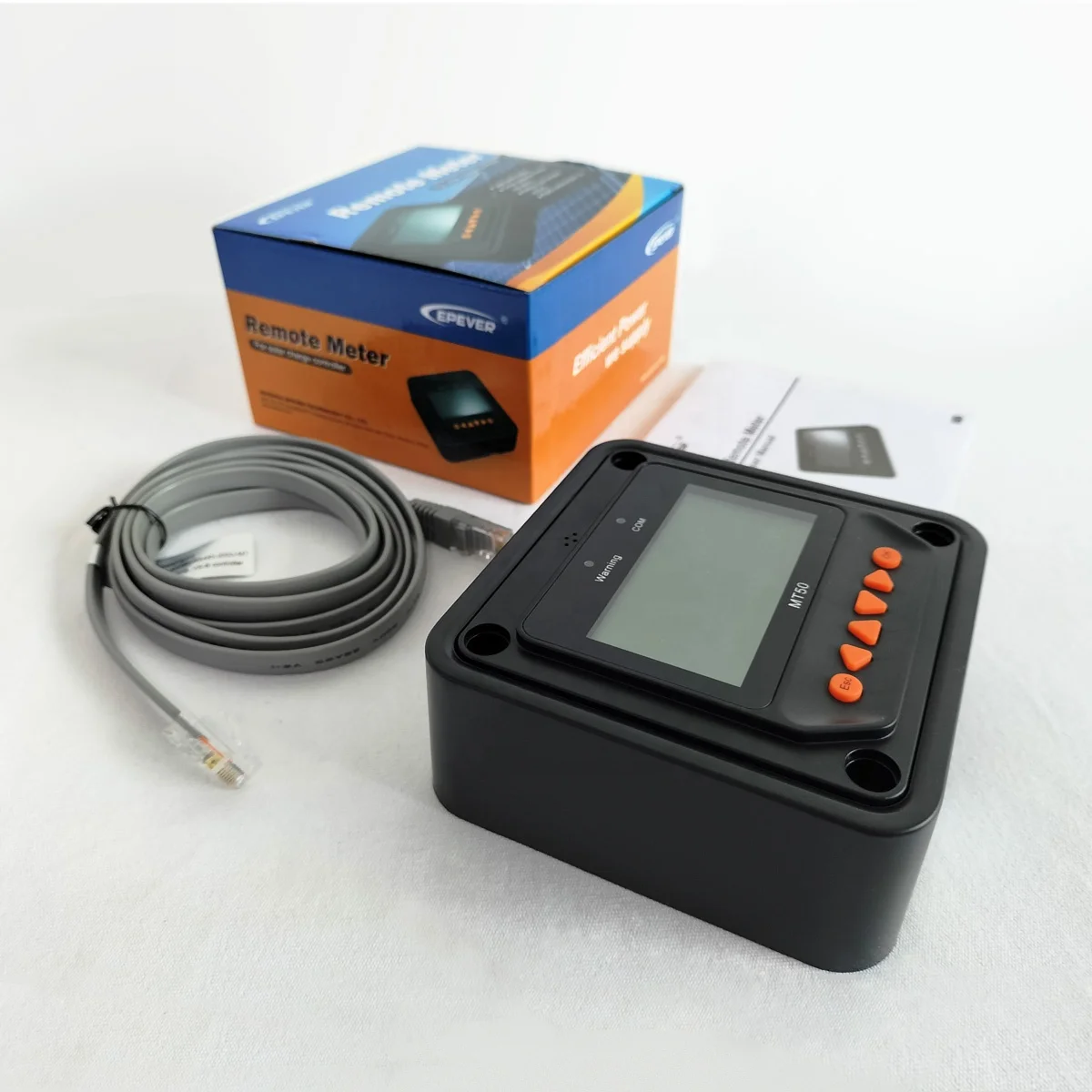 50A 12V 24V EPEVER Meter Remote Solar Controller MT50 External Display For Epever Charge Controller and Inverter