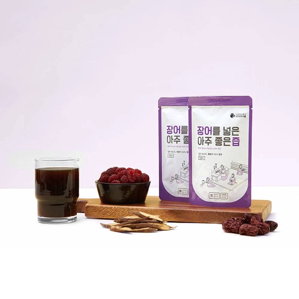 Aju Typical Nutritional Eel Extract Juice Korean Daily Healthcare Supplements 100ml x 30 ea Pouch Type For Stamina