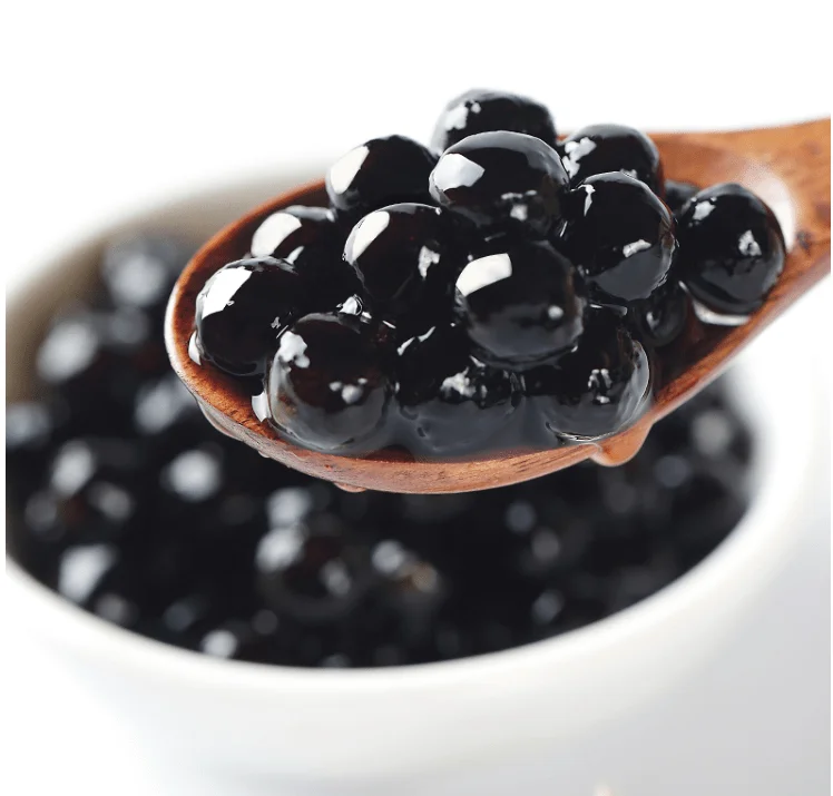 High Quality New Product Brown Sugar Tapioca Ball Pearls Tapioca Balls Bubble Tea Milk Tea Ingredients