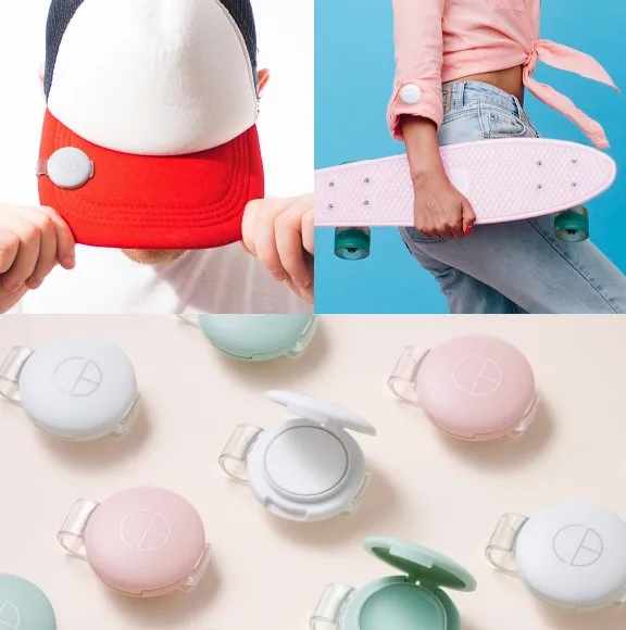 CAMPUS BLOSSOM Macaron UV Balm SPF50+ PA++++ Pear (4g) | Facial Sunscreen | Vegan Cosmetic